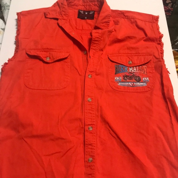 Bikers world M bike rally Myrtle Beach 2001 shirt - Picture 5 of 7